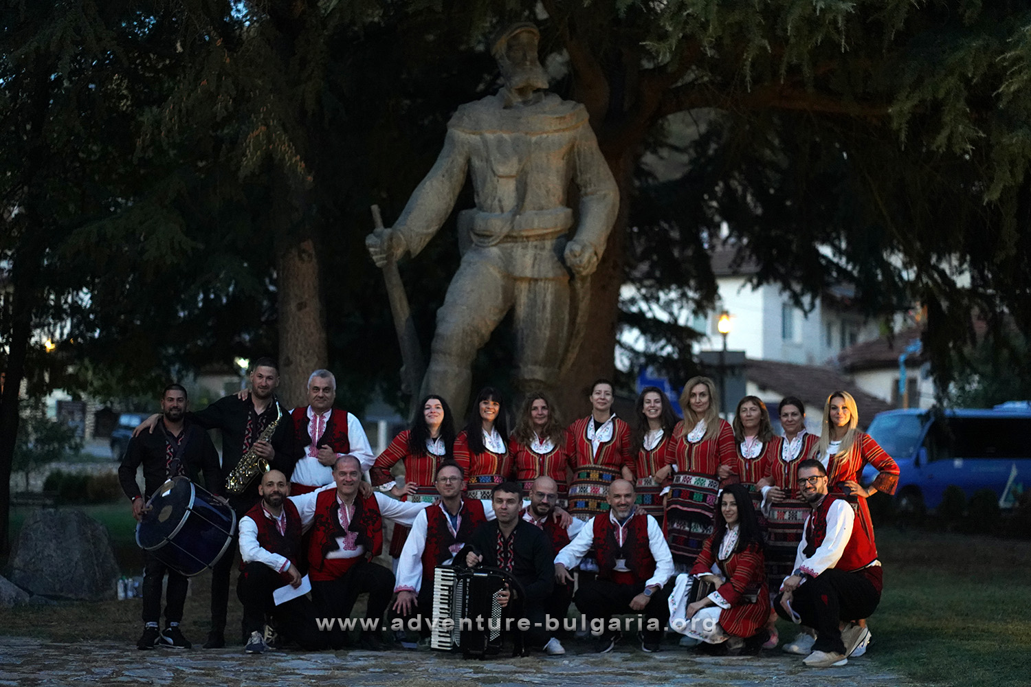 Team building in Melnik.